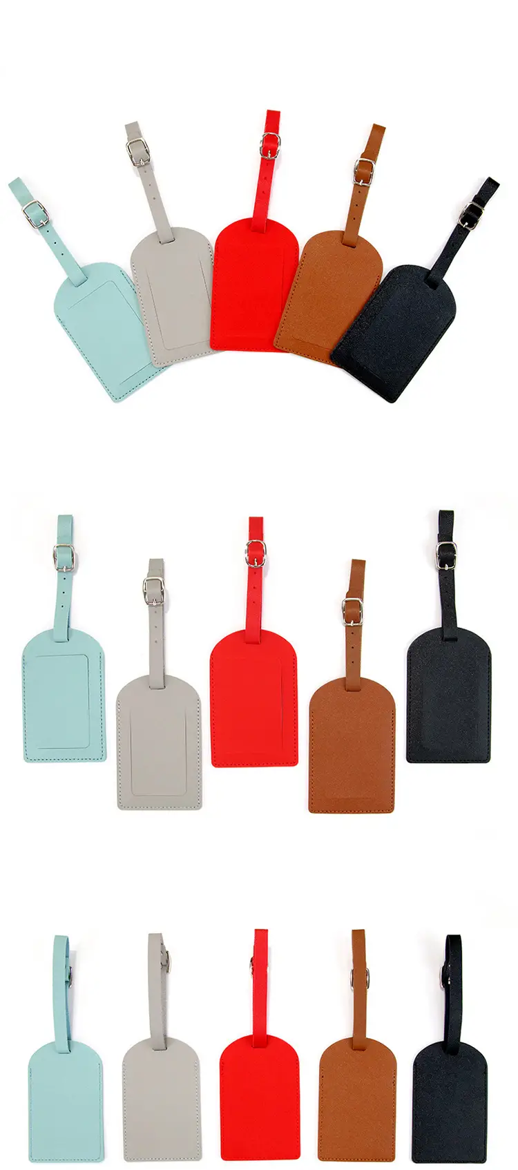 Privacy cover design of the BEARKY GT26 luggage tag shielding personal information